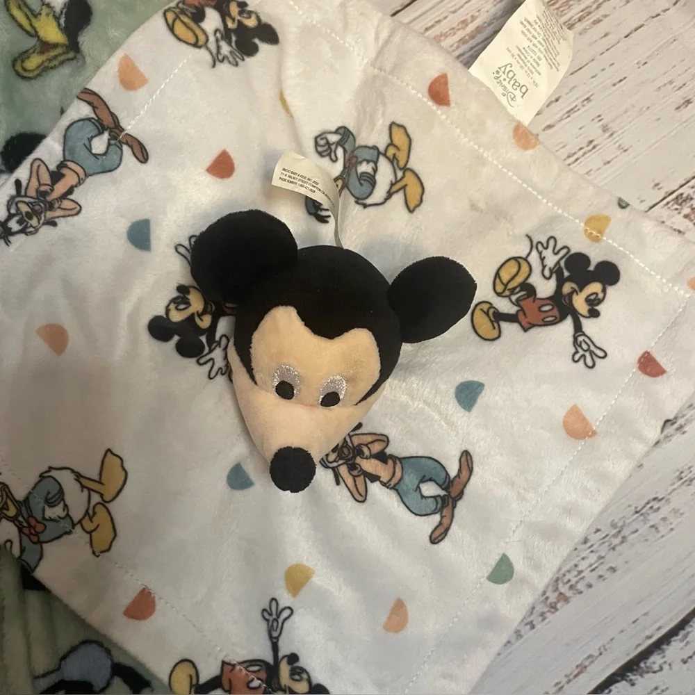 Disney Baby Mickey Bundle‎ | 3–6M Sleeper + Lovey